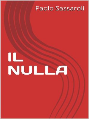 cover image of Il nulla